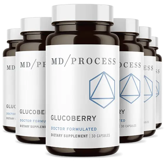 GlucoBerry 6 bottles